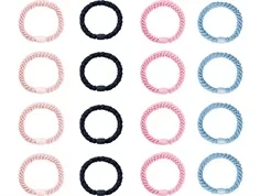 Name It hårelastik i lys syren/navy blazer/pink/serenity (16-pak)